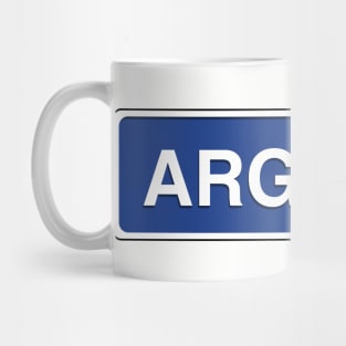 "Argo" Parody Mug